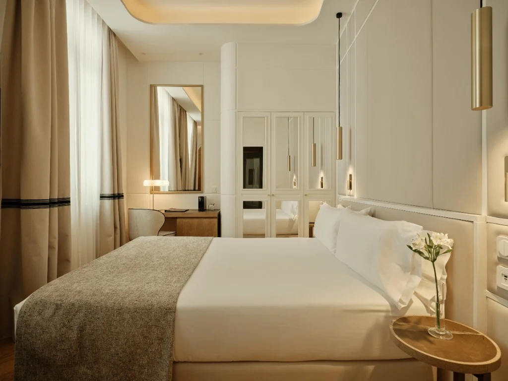 Chambre Deluxe Extérieur avec vue sur la rue Carmen ou Tetuán à La Fonda de los Príncipes