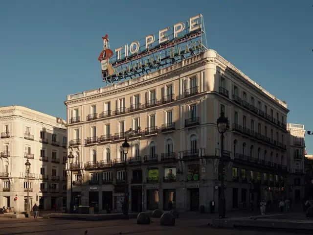 Bâtiment Tío Pepe sur la Puerta del Sol à Madrid