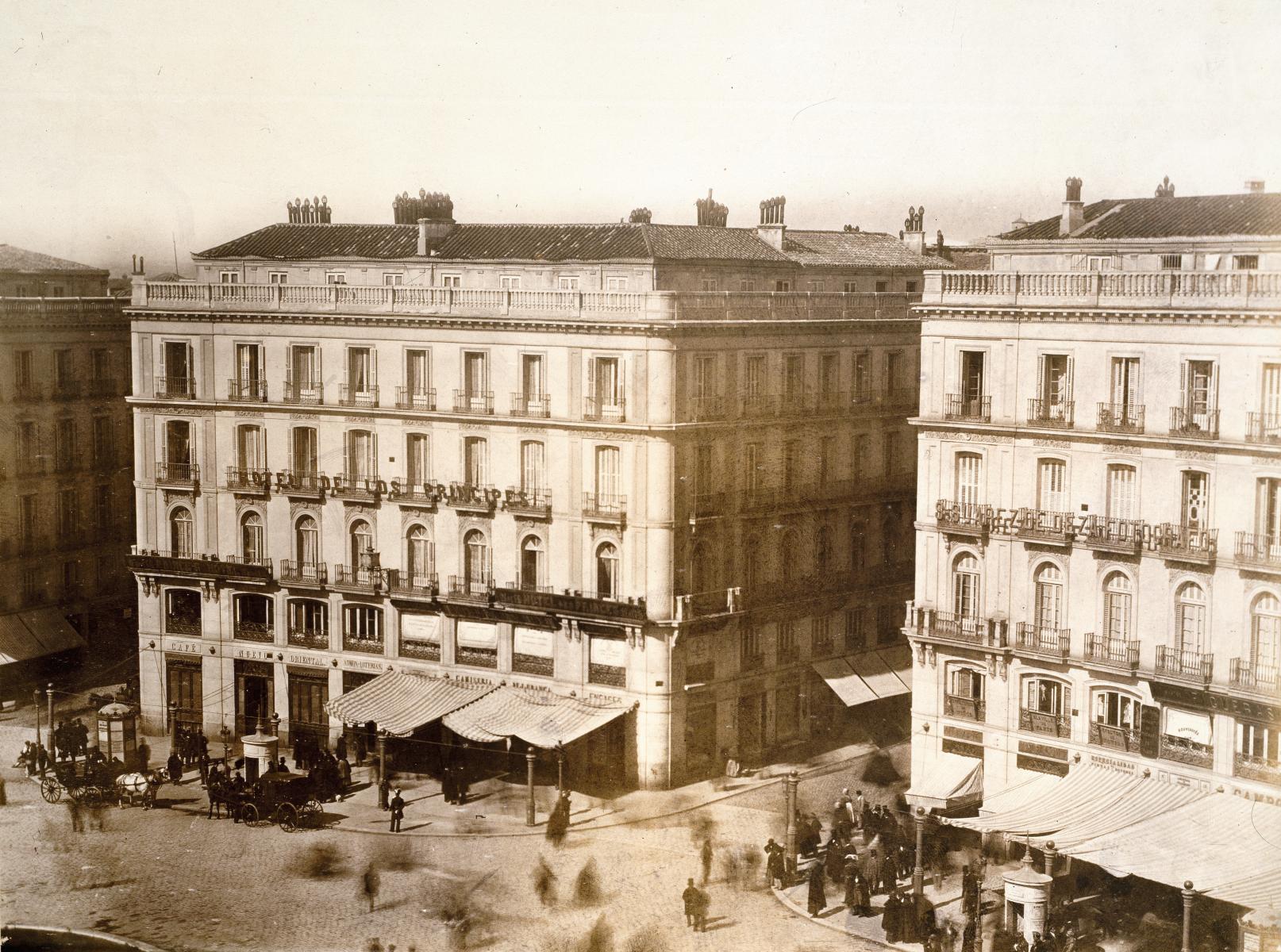 Hotel Príncipes en 1870