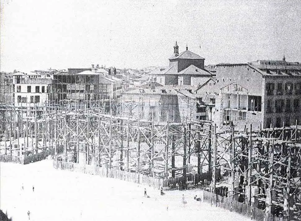 Puerta del Sol en 1859
