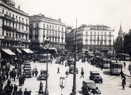 Puerta del Sol en 1935