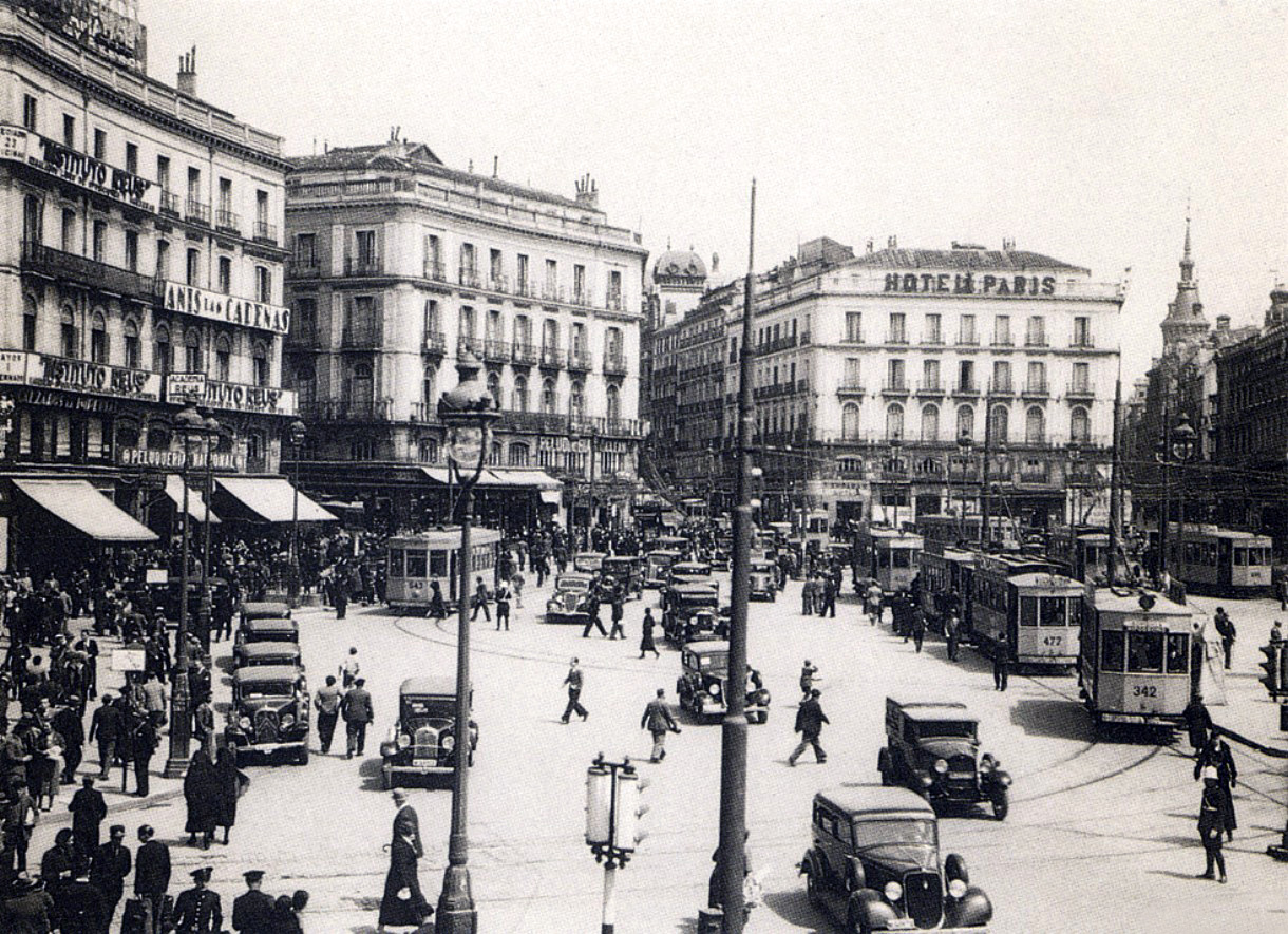 Puerta del Sol en 1935